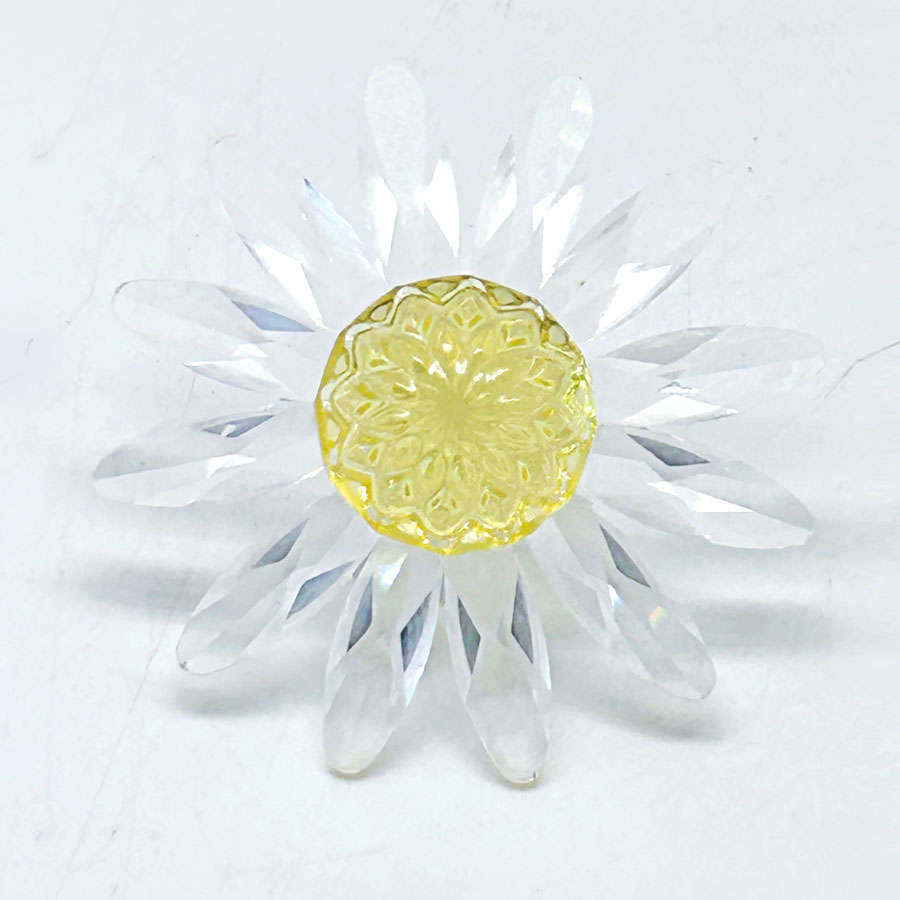Swarovski Crystal Yellow Marguerite  Ornament 229778