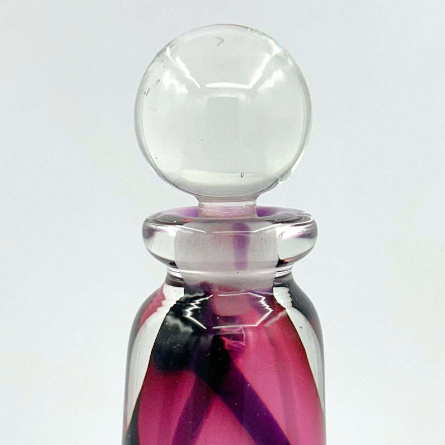 David Reade Glass Tall  Decanter and Stopper