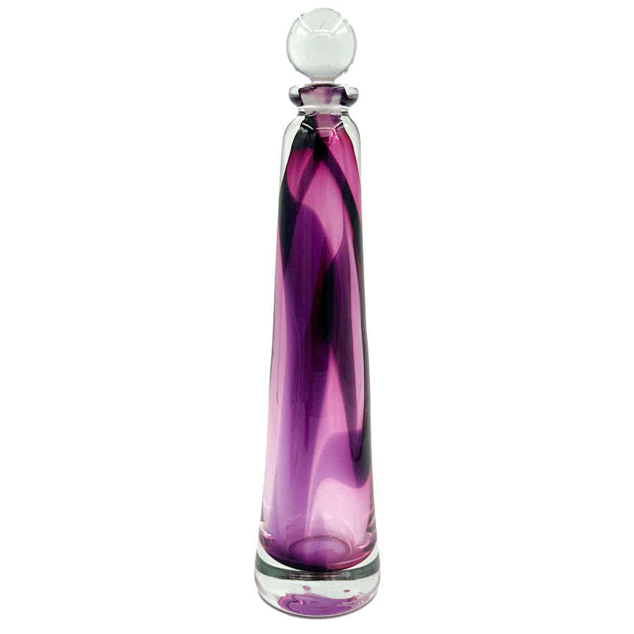 David Reade Glass Tall  Decanter and Stopper