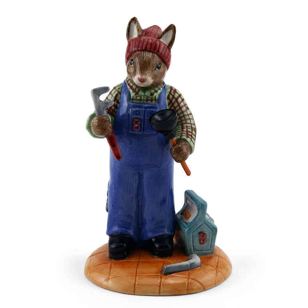 Royal Doulton Plumber Bunnykins DB378