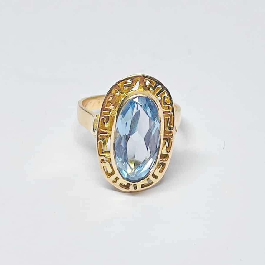 18ct Gold Spinel Dress Ring