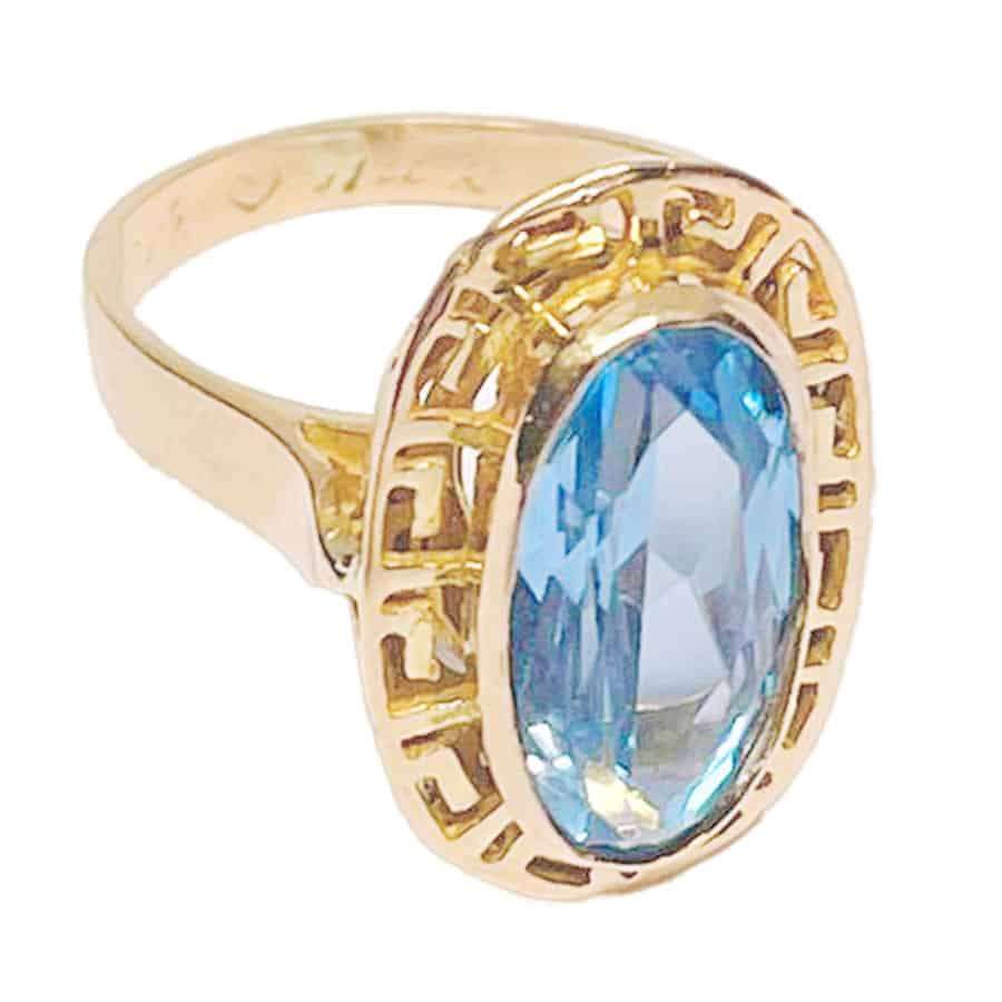 18ct Gold Spinel Dress Ring
