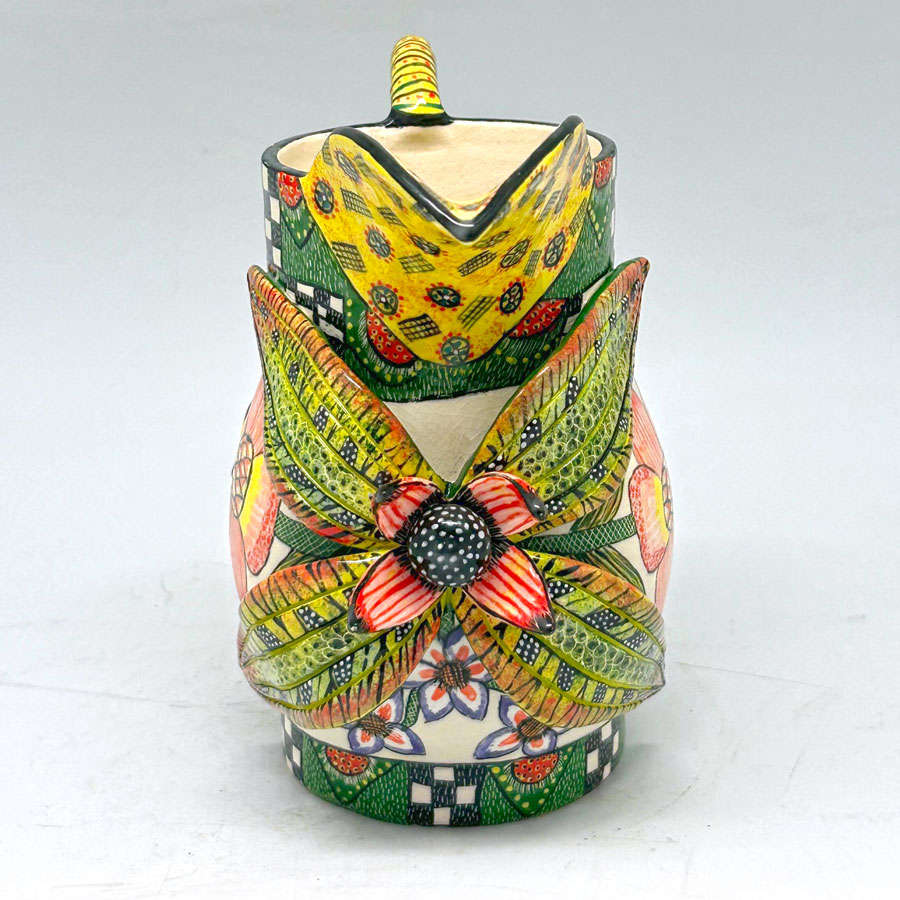 Ardmore Hand Painted Elephant Jug Sabelo