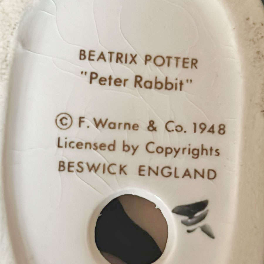 Beswick Beatrix Potter Peter Rabbit 3C