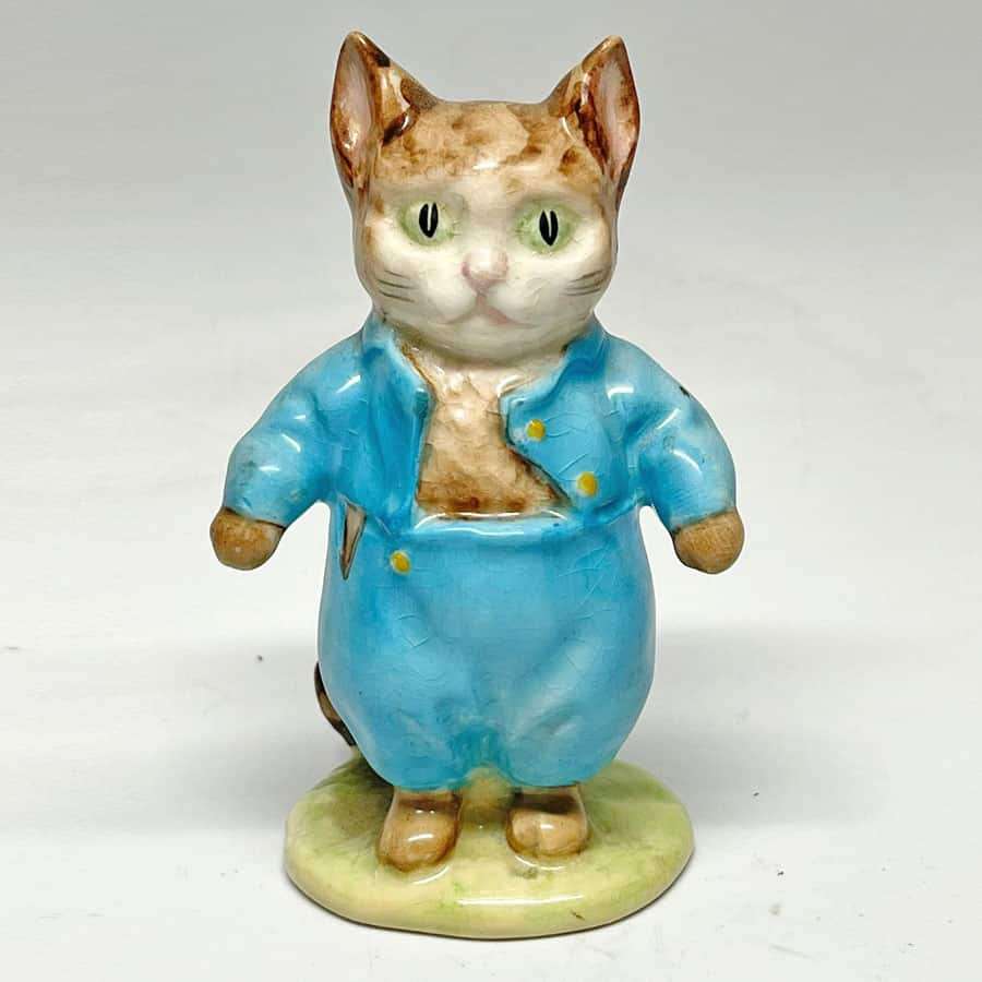 Beswick Beatrix Potter Tom Kitten BP2 Gold Stamp