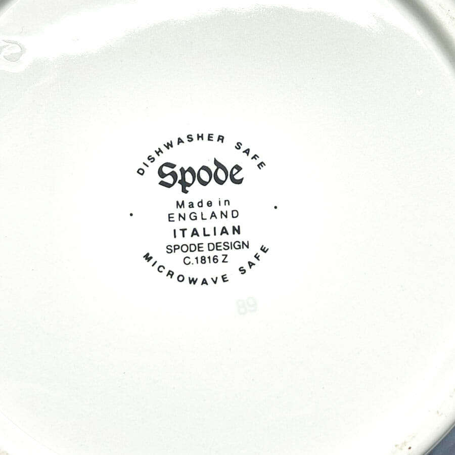 Copeland Spode Blue Italian Rectangular Open Vegetable Bowl