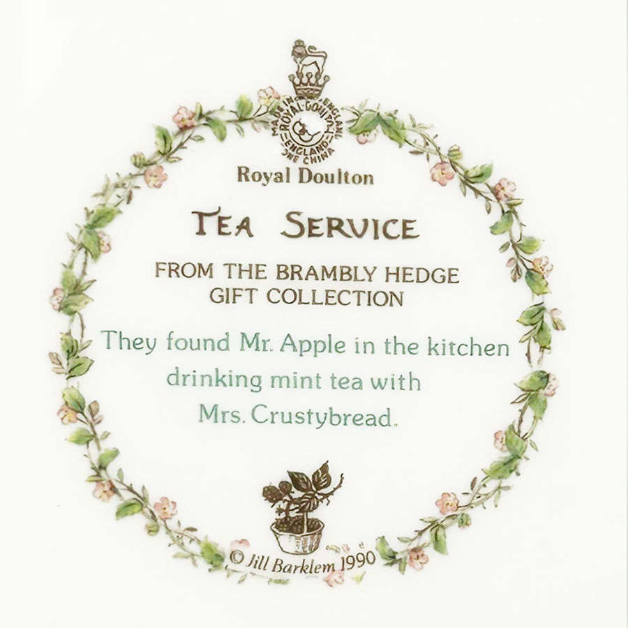 Brambly Hedge Royal Doulton The Tea Service Tray