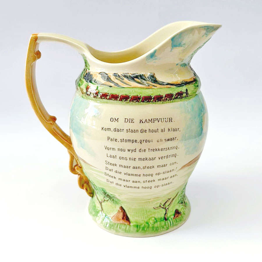 Crown Devon Om Die Kampvuur Musical Jug