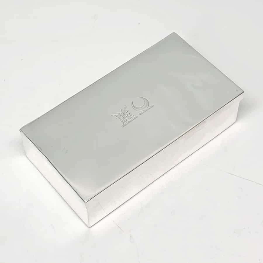 Edwardian Hallmarked Silver Hunters Lunch Box London 1901
