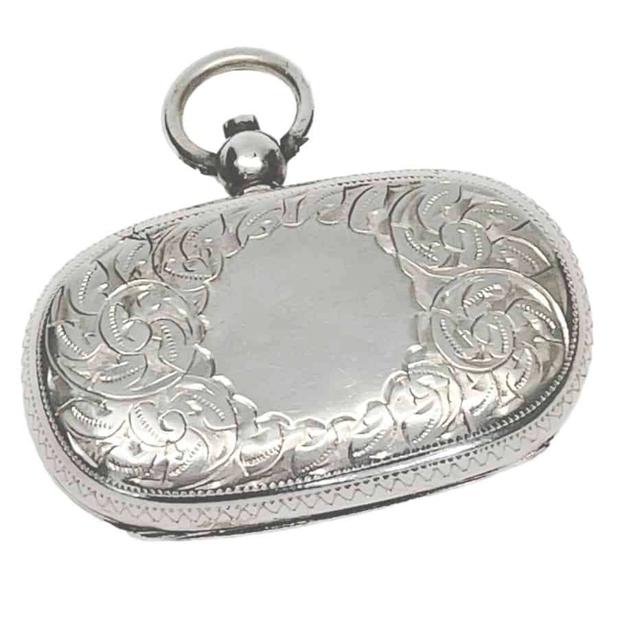 Hallmarked Double Silver Sovereign Case 1902