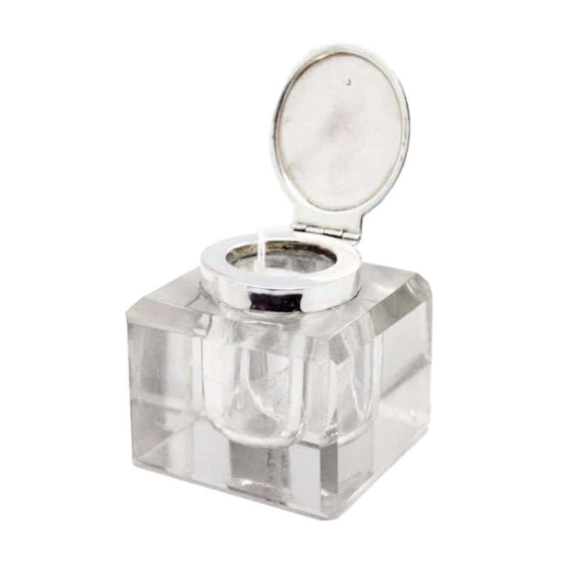 Hallmarked Silver Inkwell London 1911