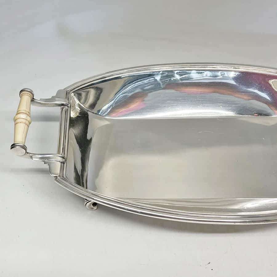 Hallmarked Silver Art Deco Birmingham Fruit Bowl 1948