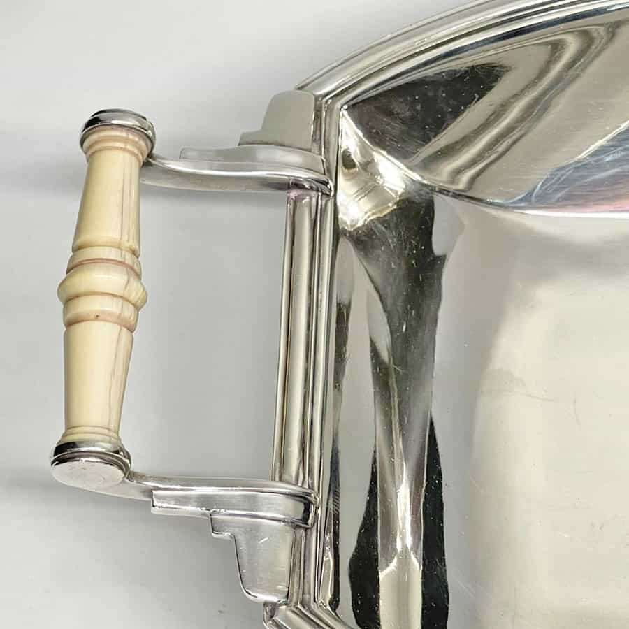Hallmarked Silver Art Deco Birmingham Fruit Bowl 1948