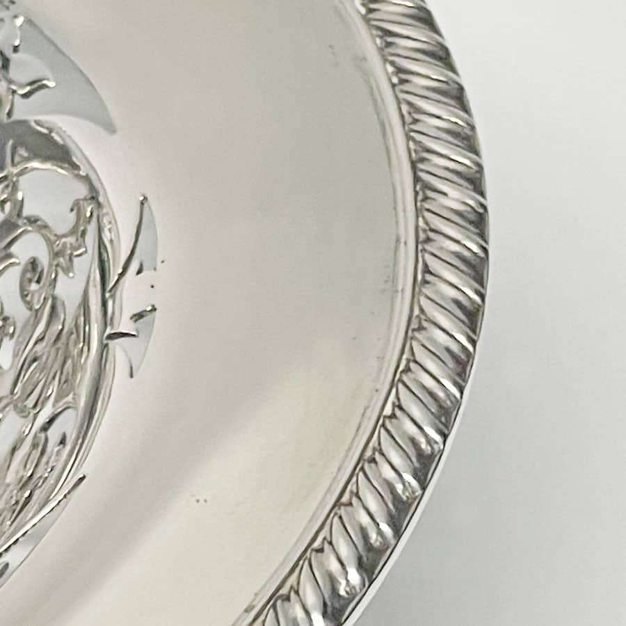 Hallmarked Silver Dish Sheffield 1900