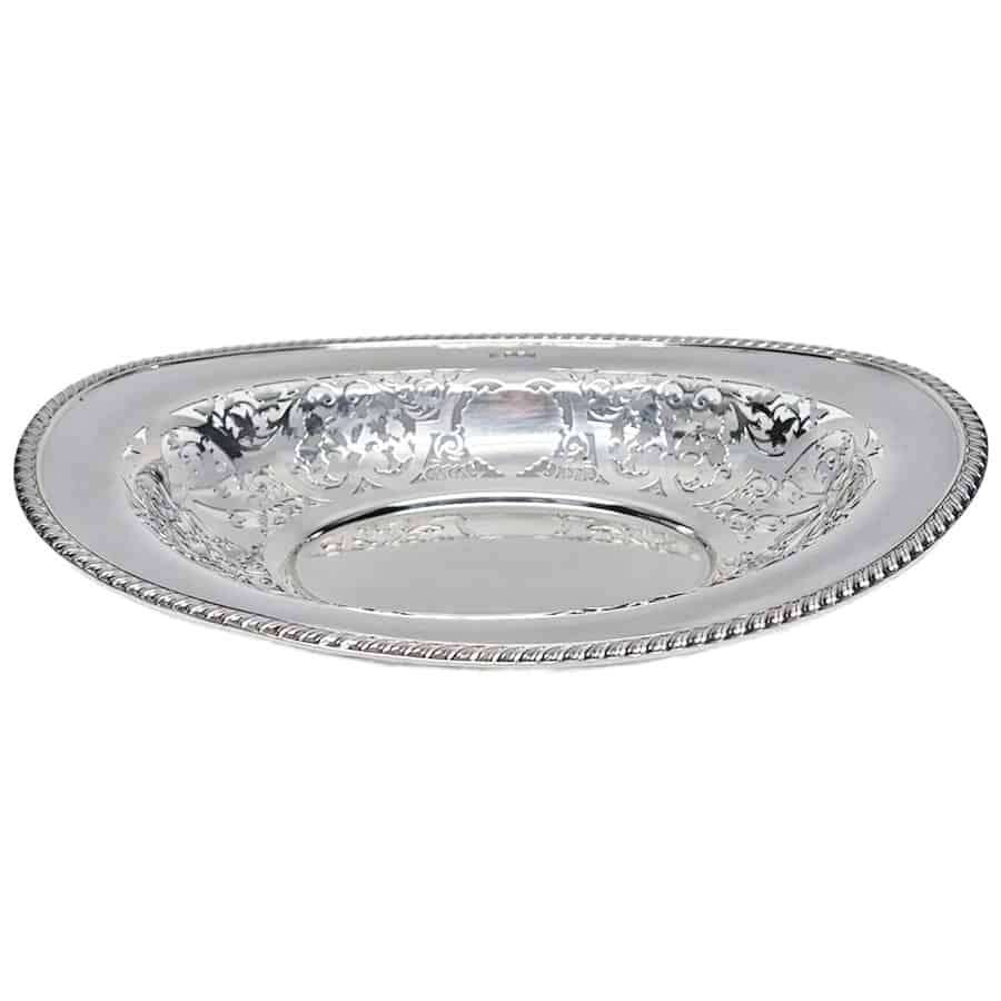 Hallmarked Silver Dish Sheffield 1900