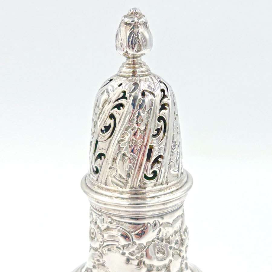 Hallmarked Silver Pepperette London 1737 Samuel Wood