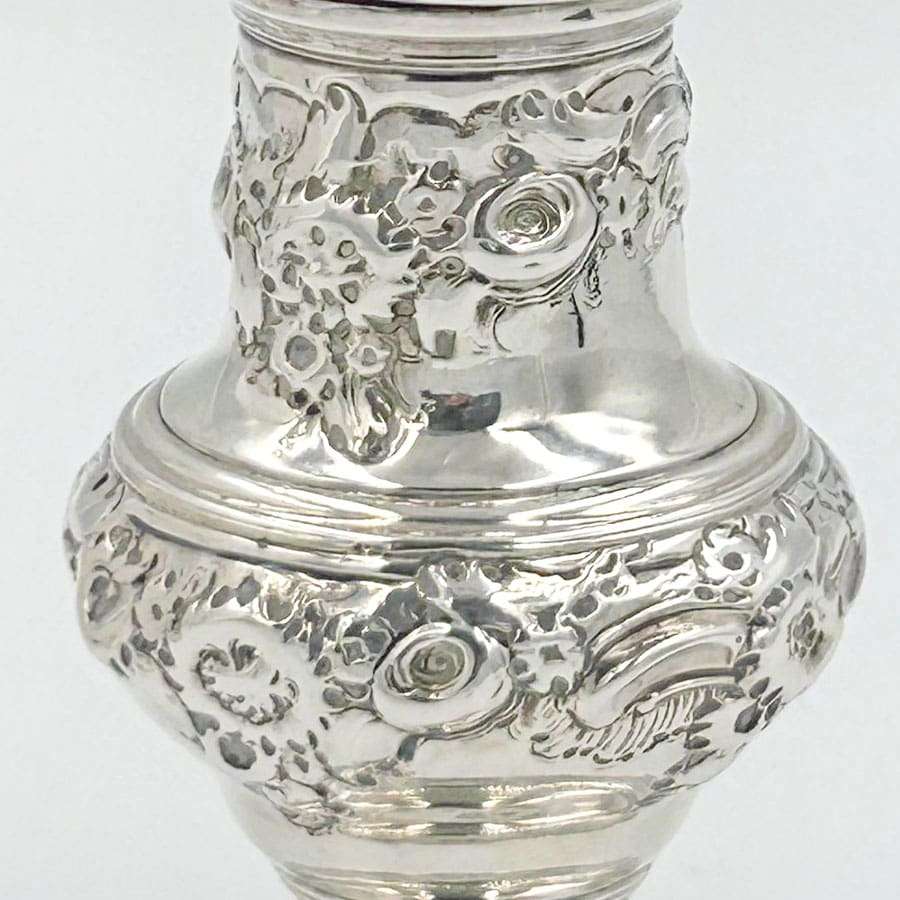 Hallmarked Silver Pepperette London 1737 Samuel Wood
