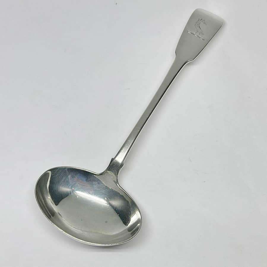 Irish Silver Sauce Ladle Dublin 1814
