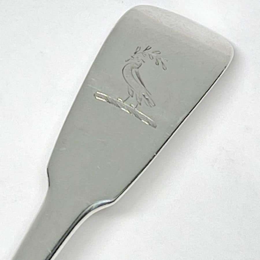 Irish Silver Sauce Ladle Dublin 1814