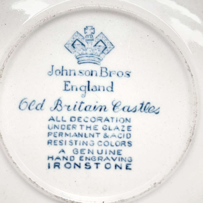 Johnson Brothers Old Britain Castles Breakfast Cup Duo