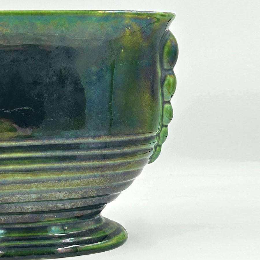 Lucia Ware Lustre Green Vase 20th