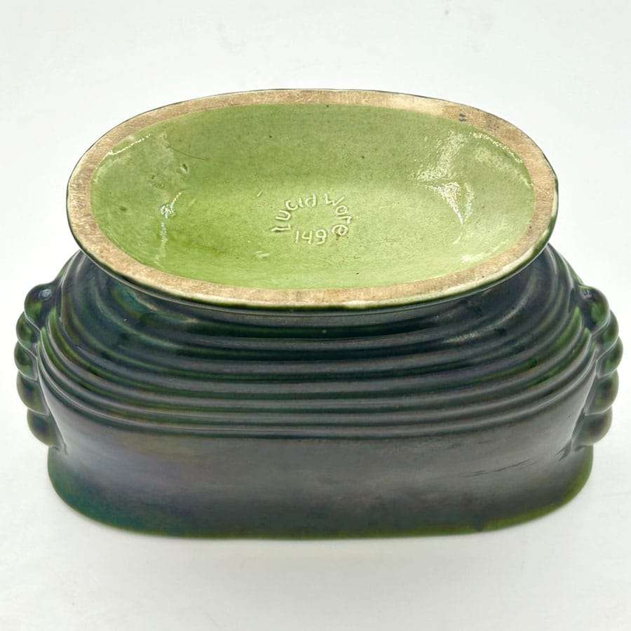Lucia Ware Lustre Green Vase 20th