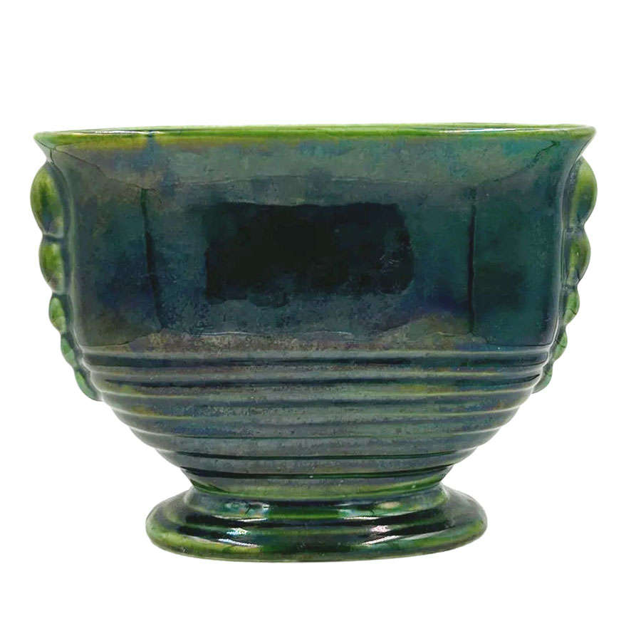 Lucia Ware Lustre Green Vase 20th