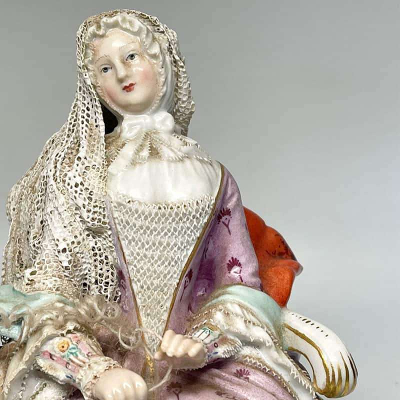 Meissen The Good House Keeper Figurine