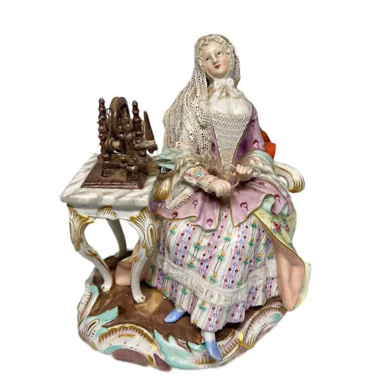 Meissen The Good House Keeper Figurine
