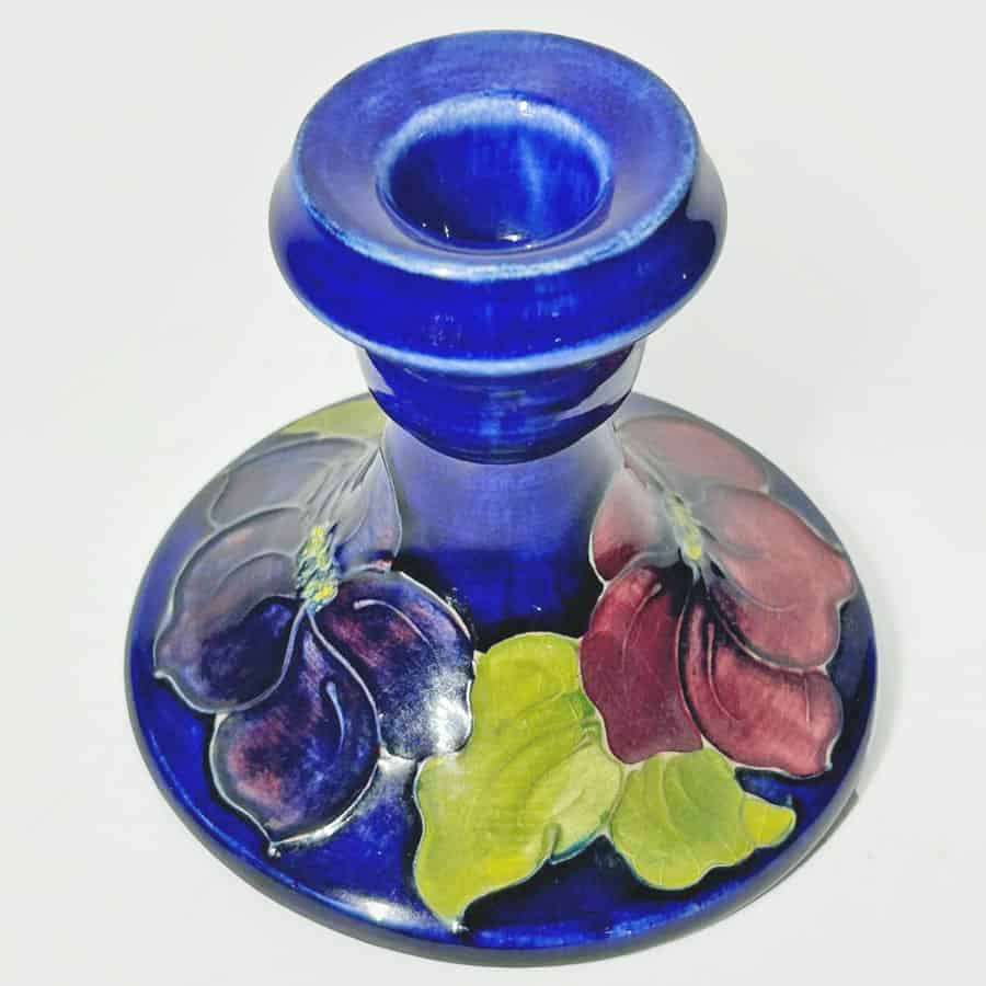 Moorcroft Anemone Candlestick
