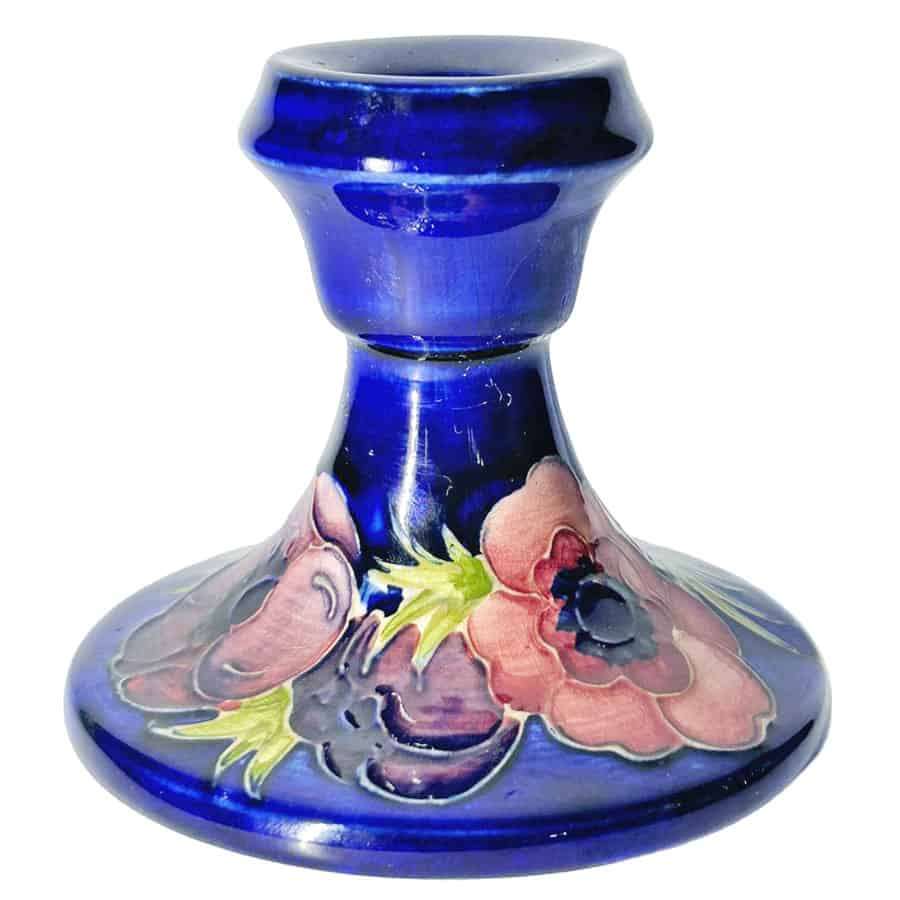 Moorcroft Anemone Candlestick