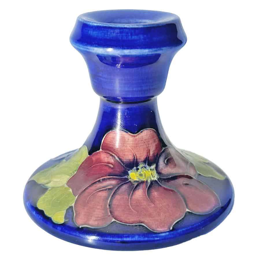 Moorcroft Clematis Candlestick