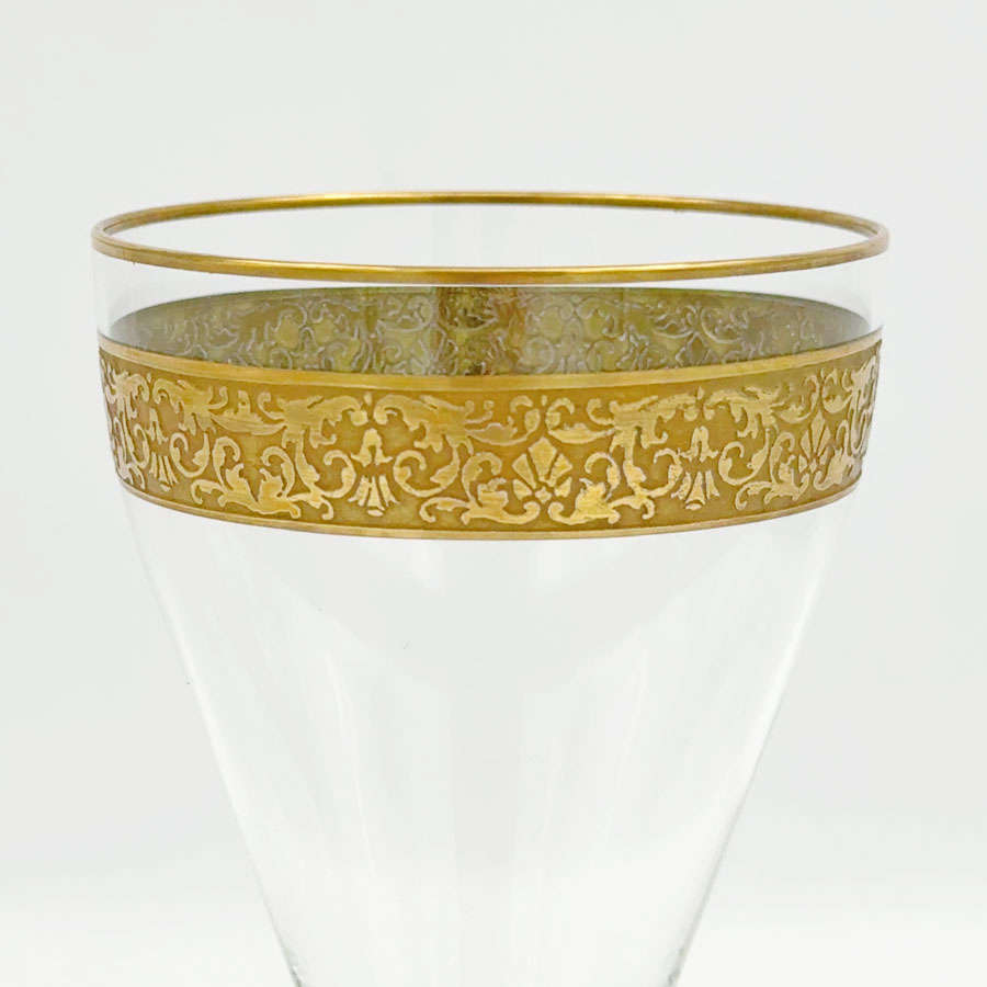 Moser Crystal Tall Stem Wine Glass Copenhagen Design C1960