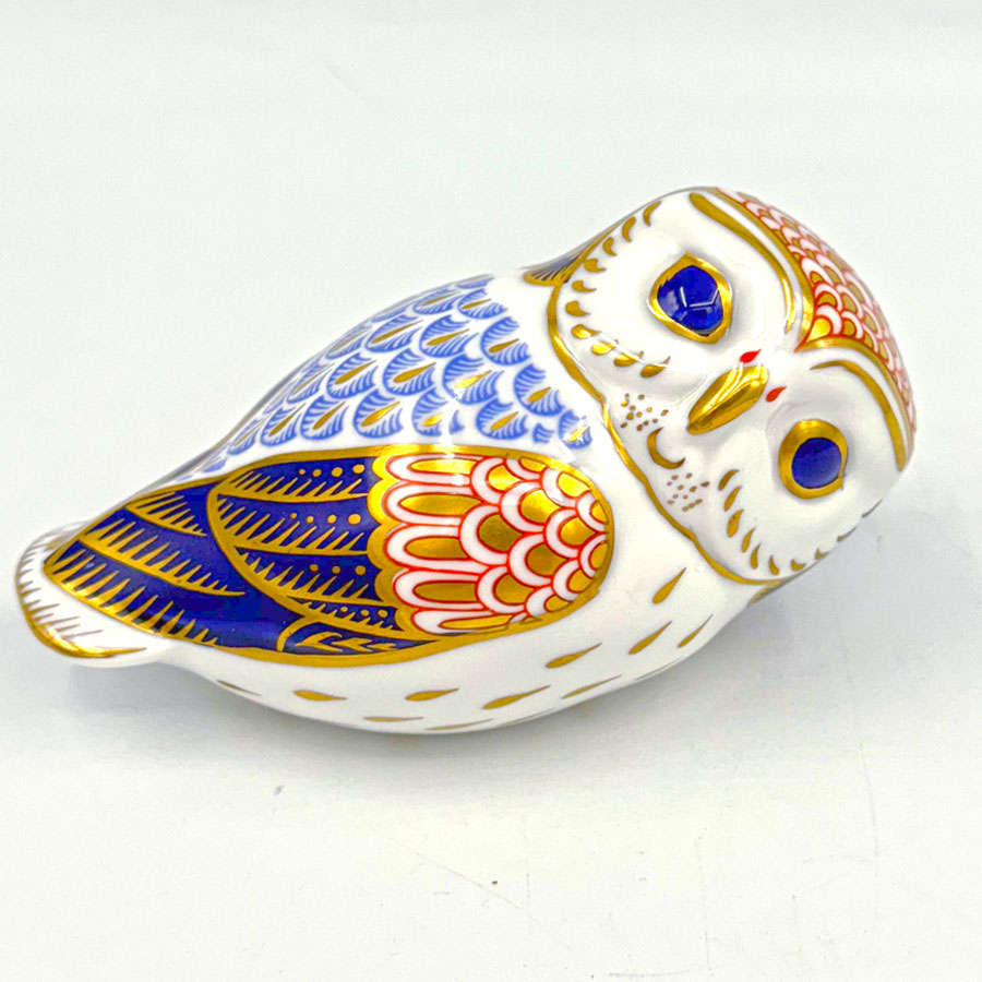 Royal Crown Derby Owl Paperweight XLVIII