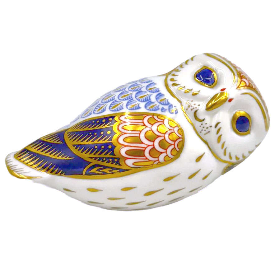 Royal Crown Derby Owl Paperweight XLVIII