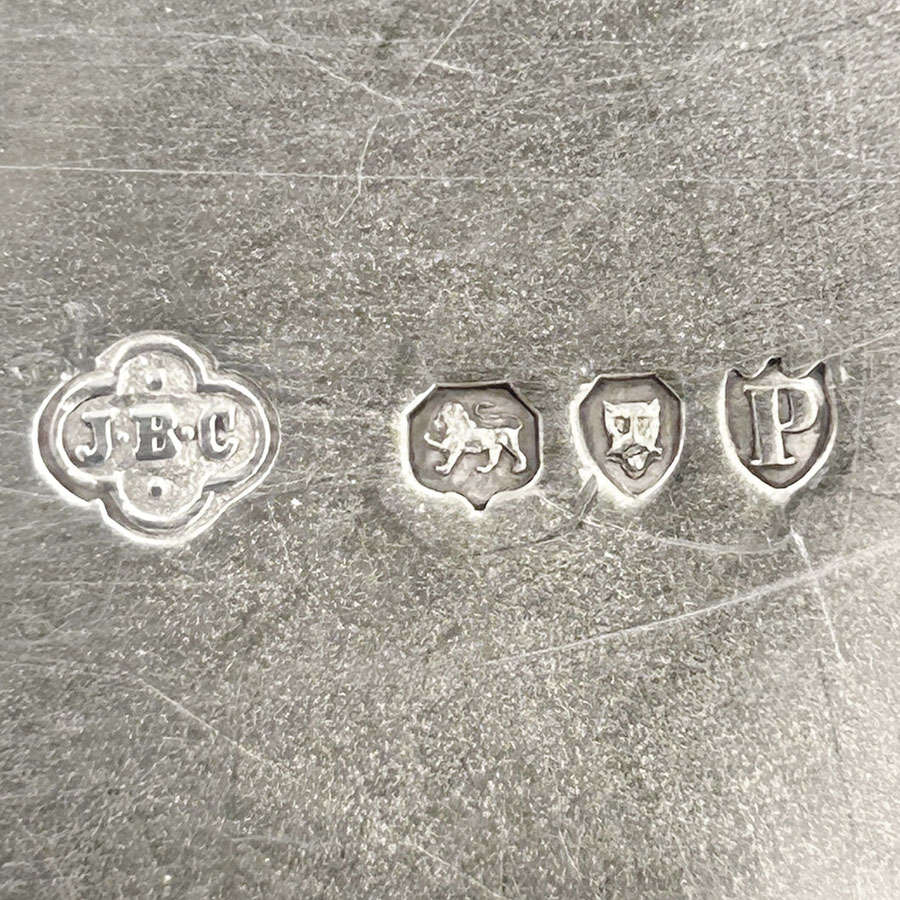 Rare Silver Chest London 1890 Carrington and Co