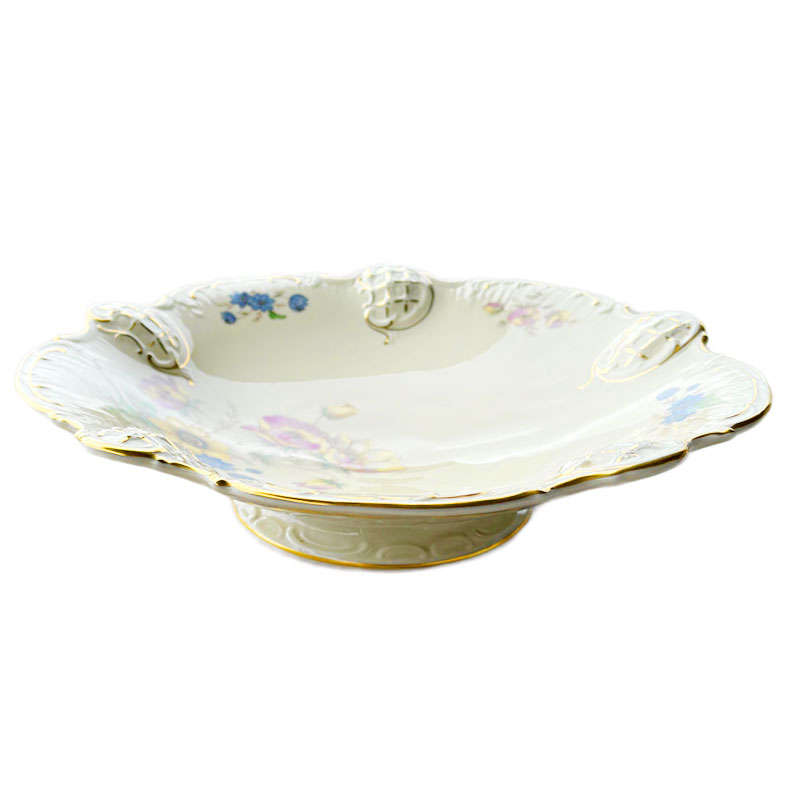Rosenthal Gilded Floral Decorative Bowl C1950