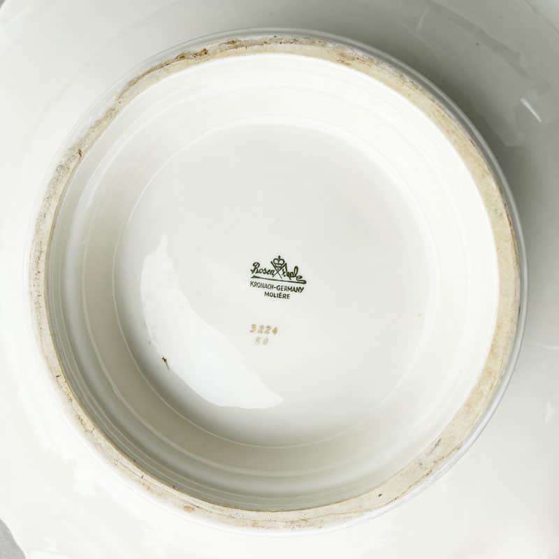 Rosenthal Gilded Floral Decorative Bowl C1950