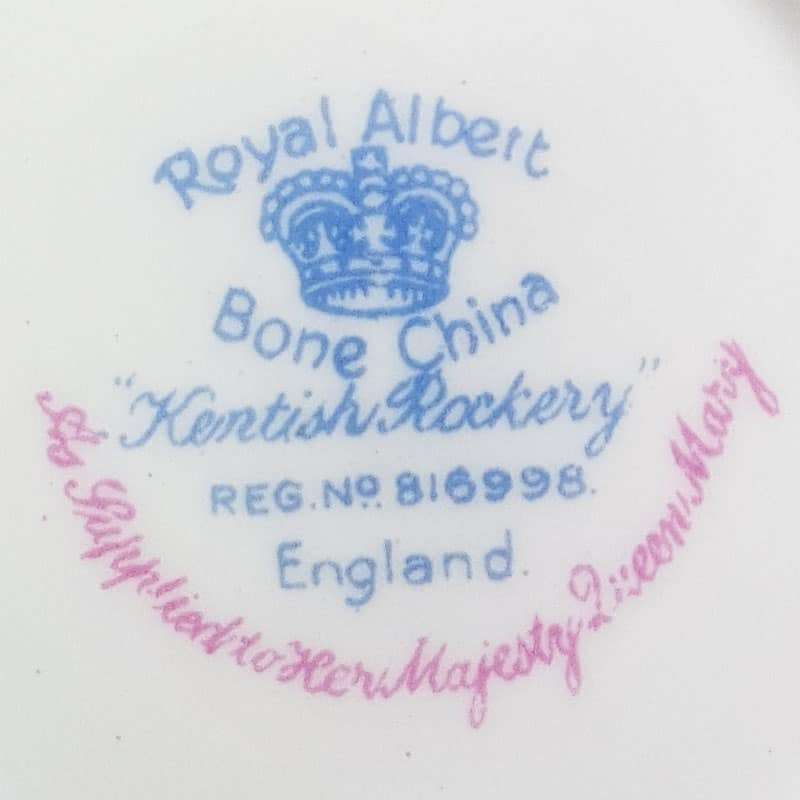 Royal Albert Kentish Rockery Tea Trio C1940