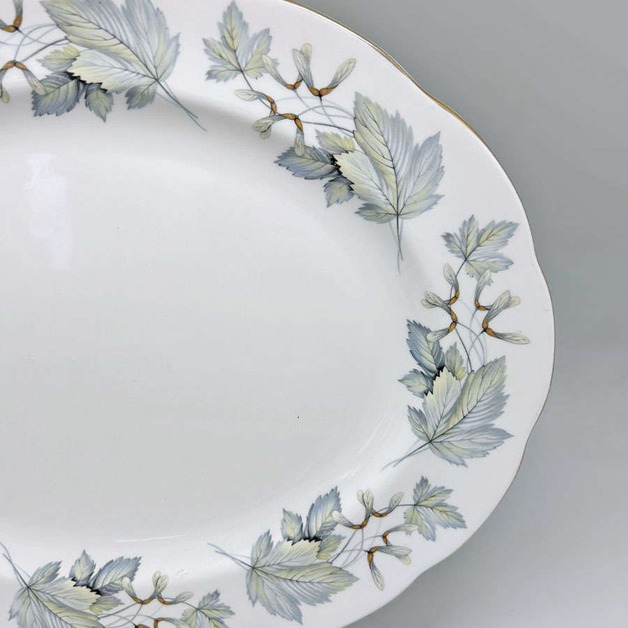 Royal Albert Silver Maple Large Platter 38.5cm
