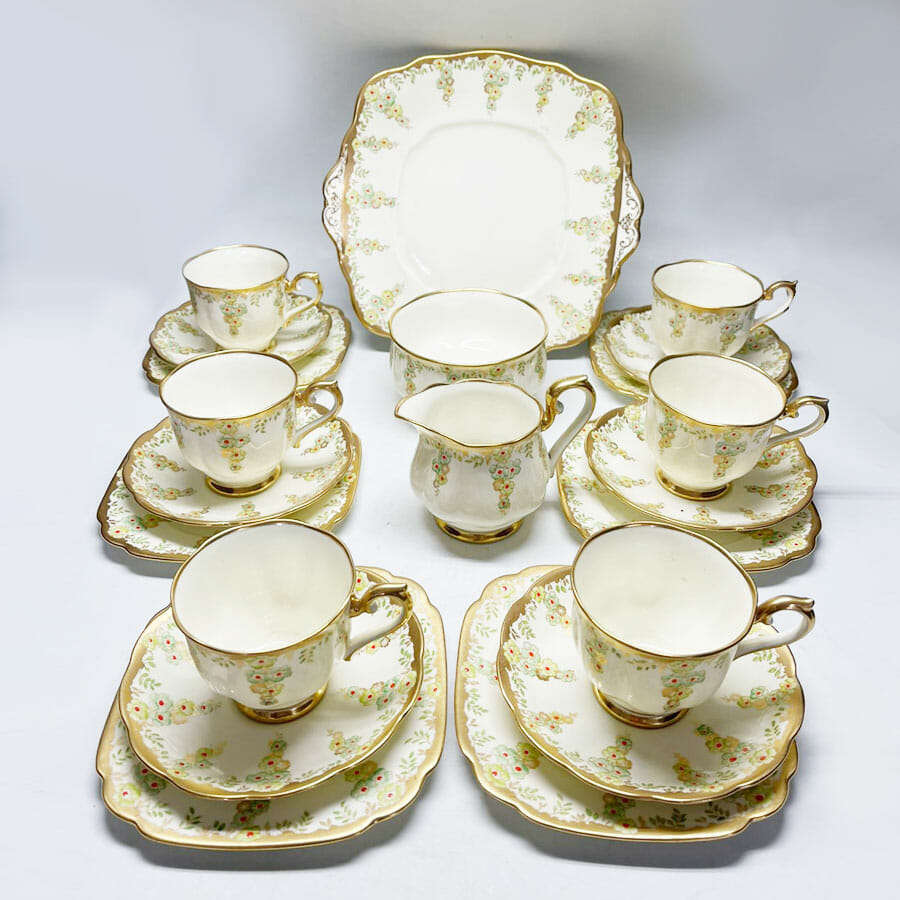 Royal Albert Snow Showers Pattern Tea Set