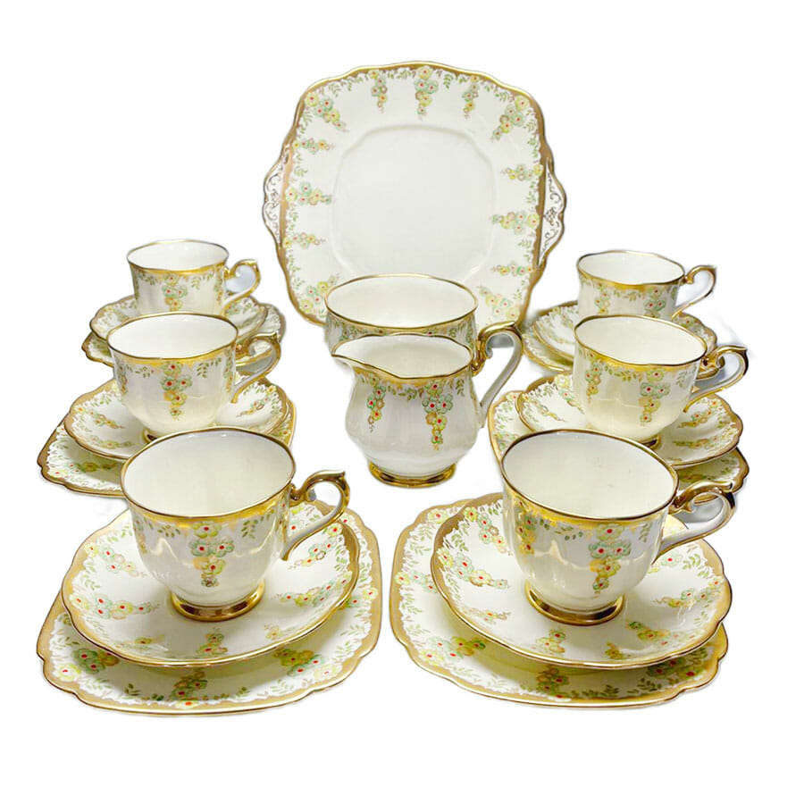 Royal Albert Snow Showers Pattern Tea Set