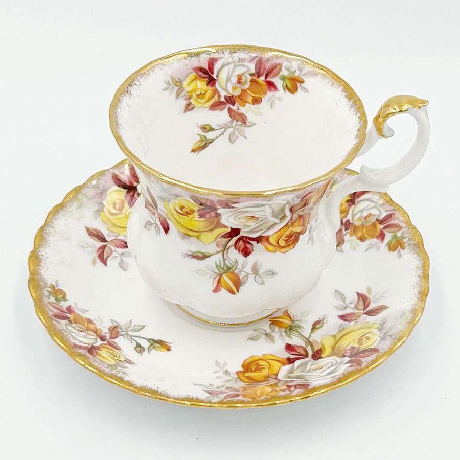 Royal Albert Lenora Demitasse Duo