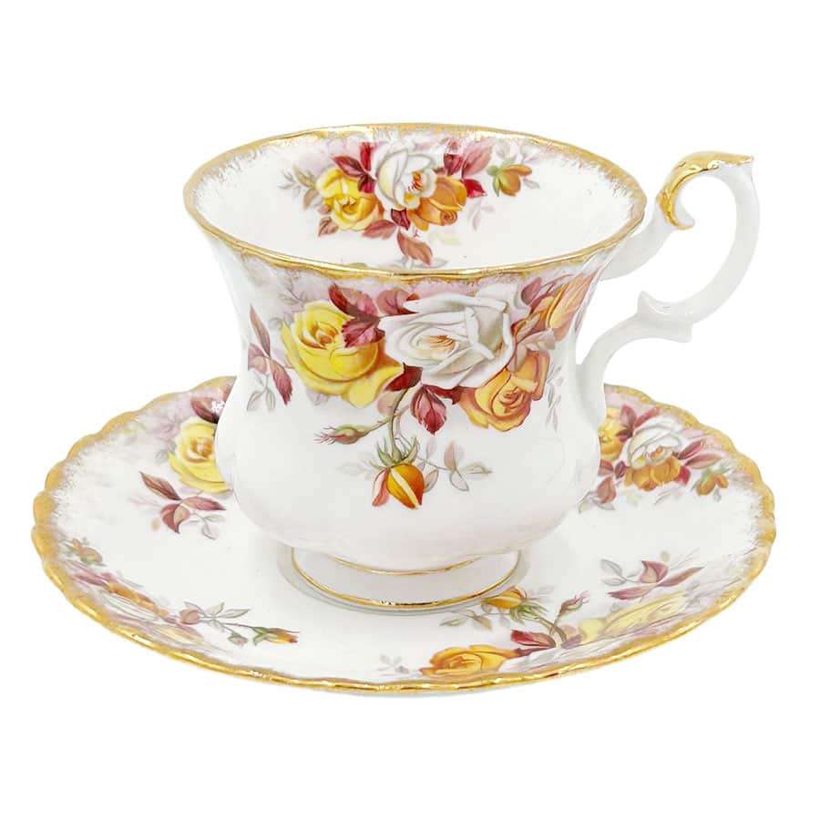 Royal Albert Lenora Demitasse Duo