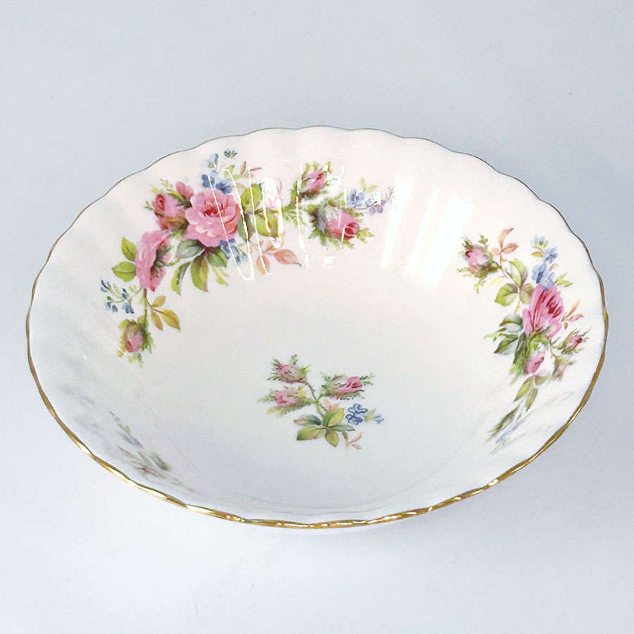 Royal Albert Moss Rose Dessert Bowl 13.5cm