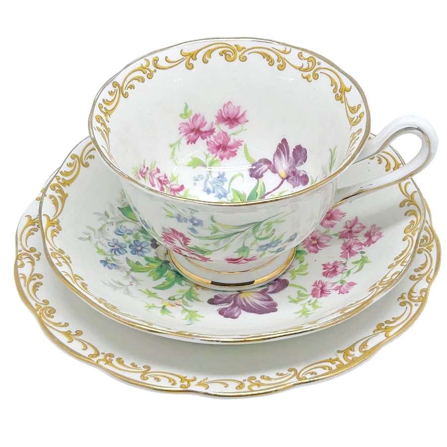 Royal Albert Nosegay Avon Tea Trio