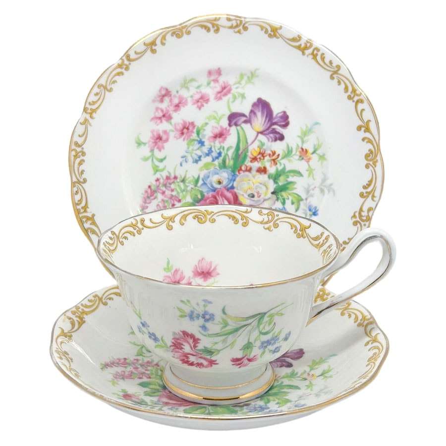 Royal Albert Nosegay Avon Tea Trio