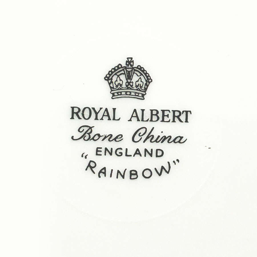 Royal Albert Rainbow Yellow Montrose Tea Trio