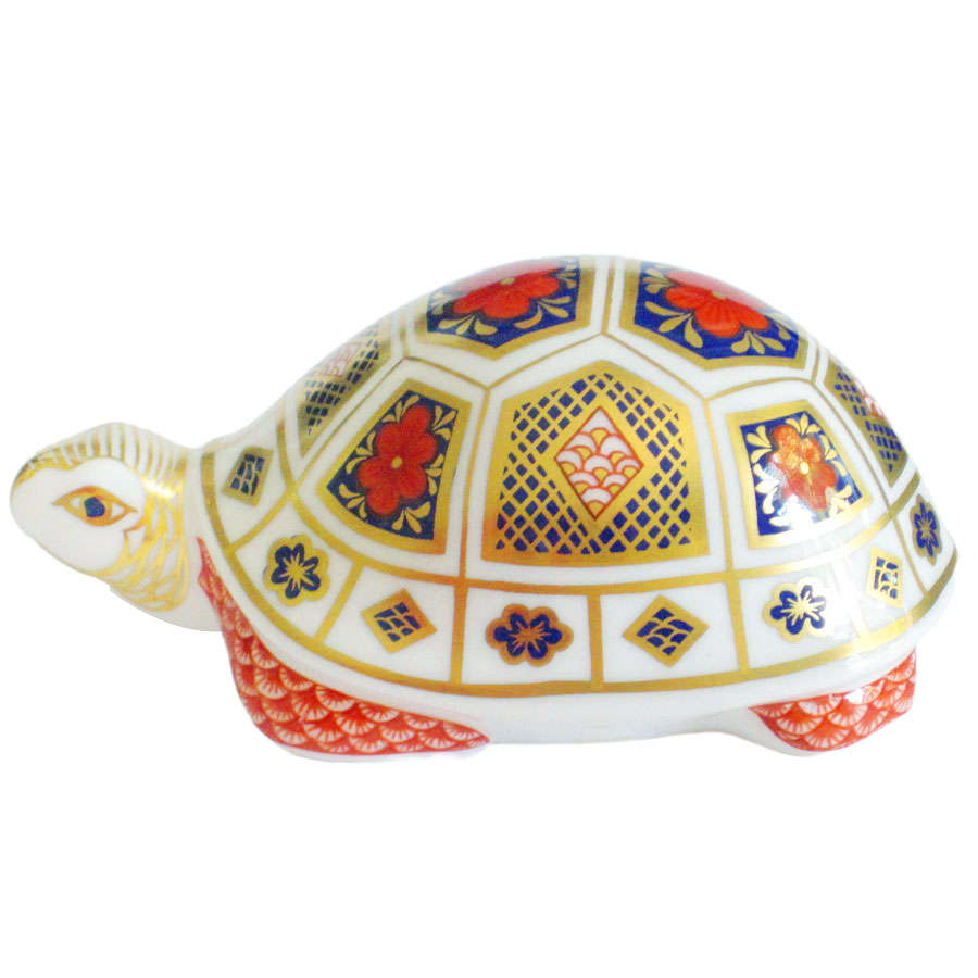 Royal Crown Derby Tortoise Paperweight
