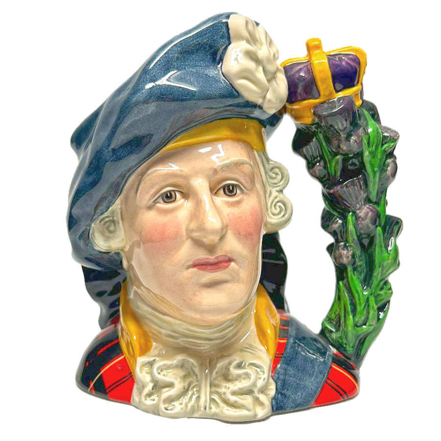 Royal Doulton Bonnie Prince Charlie Character Jug Large